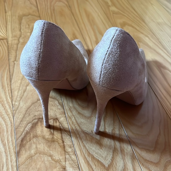 Never work before - 5 inch High heels - Pretty Little Thing - Faux Suede size 7 - Picture 2 of 5